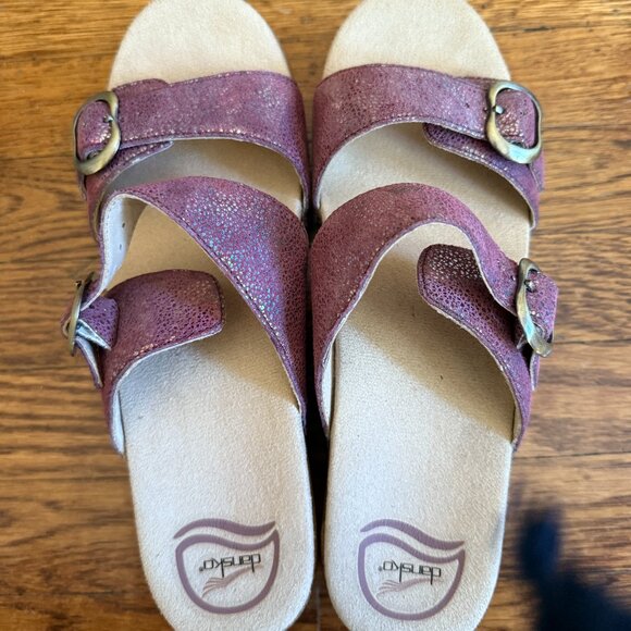 Dansko Sophie Iridescent  - Rose Size 40 - Picture 1 of 4